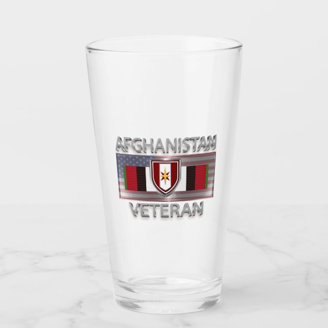 44. Medizinische Brigade Afghanistan Veteran Glas (Vorderseite)