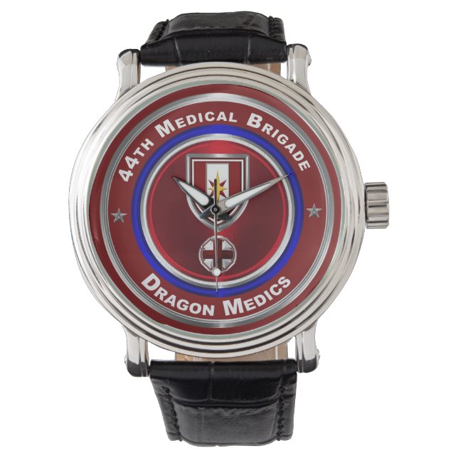 44. Medizinische Brigade Dragon Medics Armbanduhr (Vorderseite)