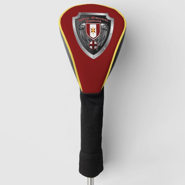 44. Medizinische Brigade "Dragon Medics" Golf Headcover (Vorderseite)