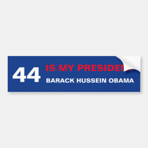 44 Obama Autoaufkleber