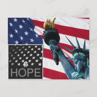 44. Präsident der USA Postkarte