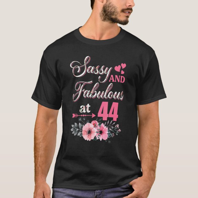 44 schlichter Klassiker und prachtvoller 44. T-Shirt (Vorderseite)