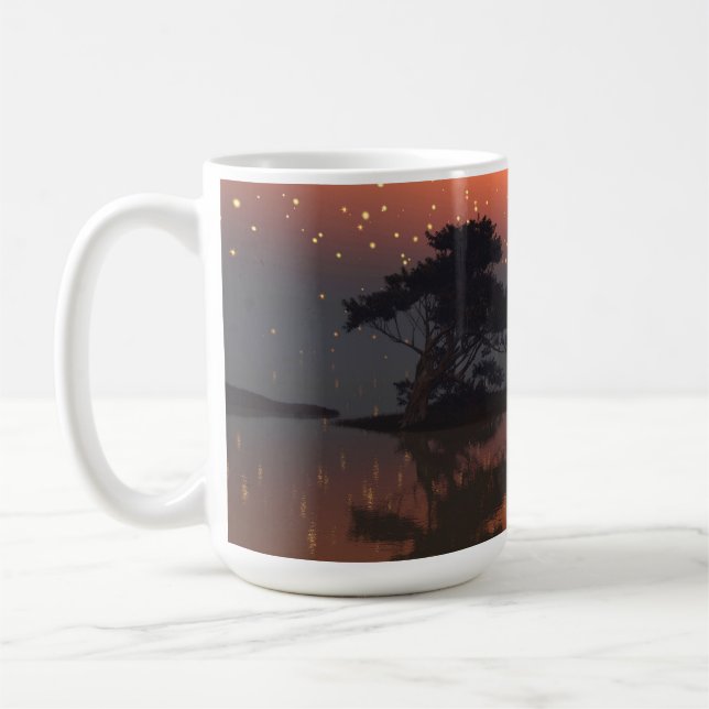 44oz-Tasse mit "Dayspring"-Bild Kaffeetasse (Links)