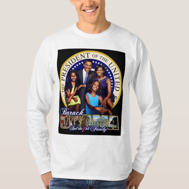 44thpresident T-Shirt (Vorderseite)