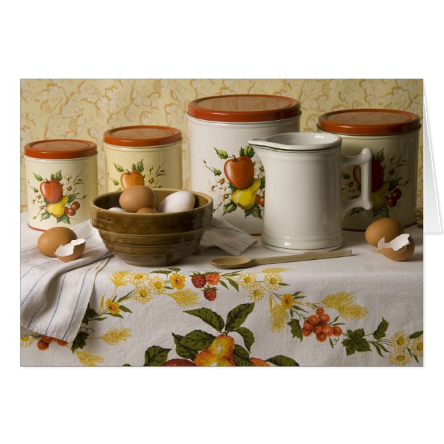 4549 Bowl Pitcher & Cannisters Still Life (Vorderseite (Horizontal))