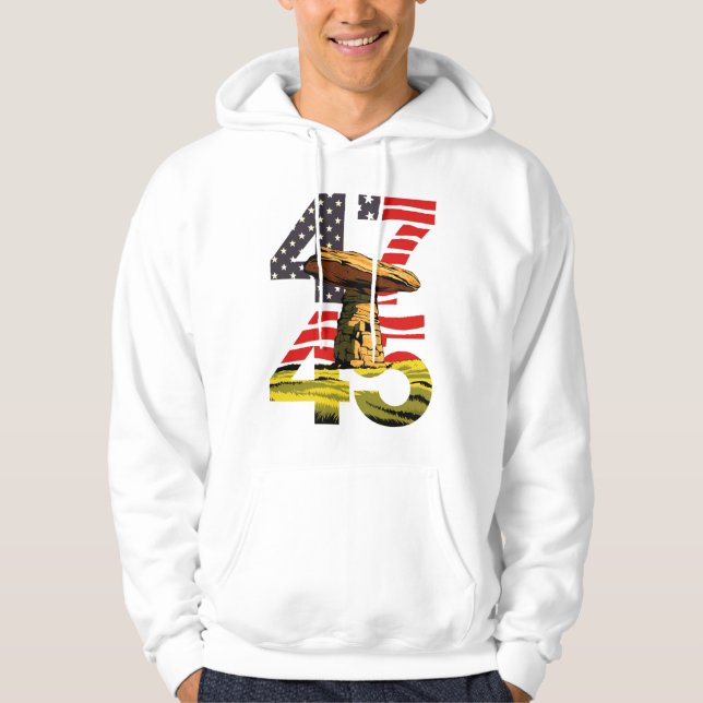 45.47 America Hoodie (Vorderseite)