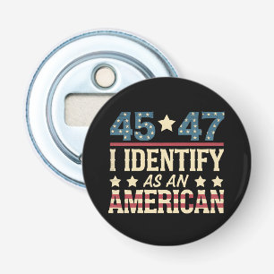 45 47 Ich identifiziere mich als amerikanische Fla Flaschenöffner