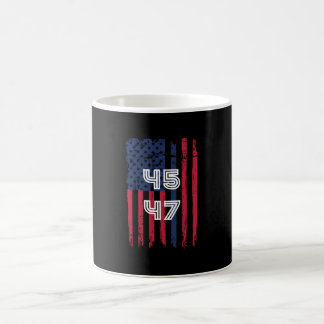 45 47 ist zurück, wird wieder lustige Trump Kaffeetasse