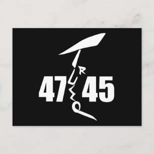 45 47 Trump Postkarte