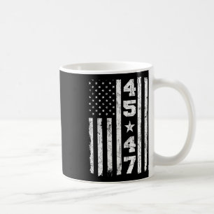 45 47 Trump Vintag US-Flagge 2024 Präsident Electi Kaffeetasse