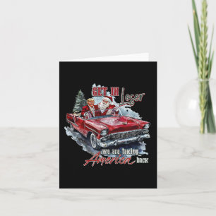 45 47trump Weihnachten Trump Weihnachtsmann Karte
