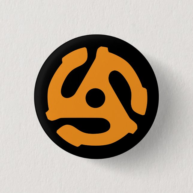 45 Adapter-1-Inch-Knopf Button (Vorderseite)