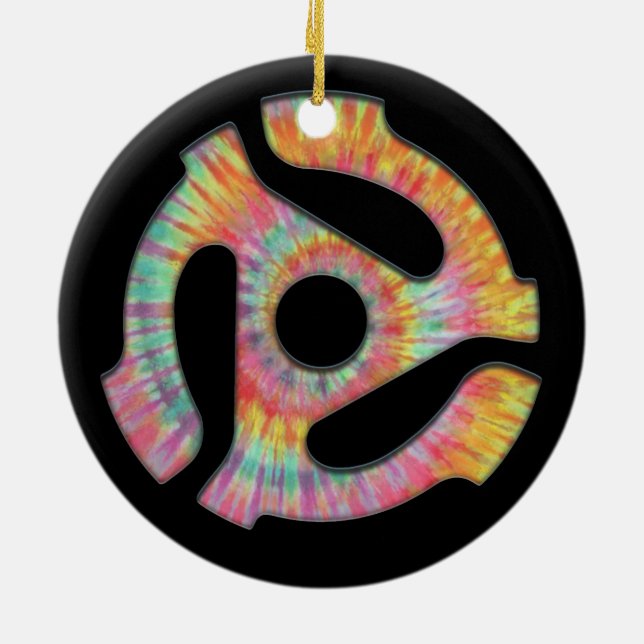 45 Adapter-Krawatte-Dye Keramikornament (Hinten)
