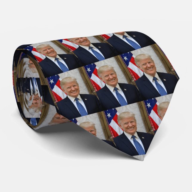 45 Donald J Trumpf Krawatte (Gerollt)