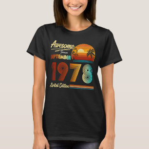 45. Geburtstag 45 Jahre Phantastisch seit Septembe T-Shirt