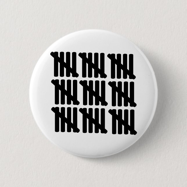 45. Geburtstag Button (Vorderseite)