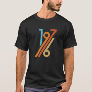 45. Geburtstag Vintag Retro 70er Style 1976 T-Shirt