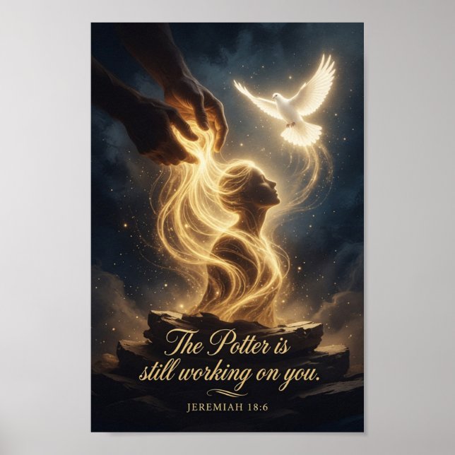 #45  Glaube an den Glauben Inspirierend /Potter Poster (Vorne)