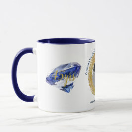 45. Hochzeitstag - Werbegeschenk für Fotobücher Tasse