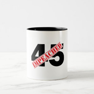 45 Impeachment Zweifarbige Tasse