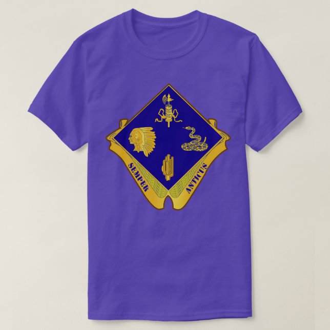 45. Infanterieabteilung mit TXT T-Shirt (Design vorne)