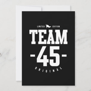 45 Jahre alt - 45. Geburtstag Funny Gift Dankeskarte