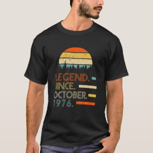 45 Jahre alter Retro Geburtstagsgeschenk Legende s T-Shirt