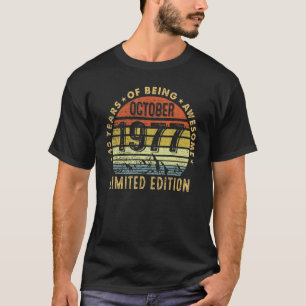 45 Jahre Phantastisch seit Oktober 1977 45. Geburt T-Shirt