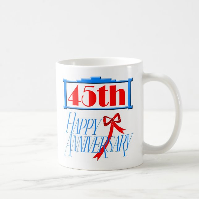 45. Jahrestag 3 Kaffeetasse (Rechts)