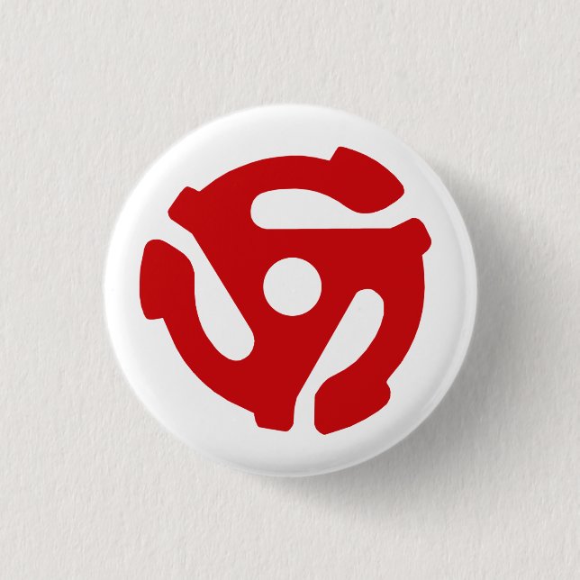 45 RECORD ADAPTER-Taste Button (Vorderseite)