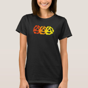 45 RPM Schallplattenadapter Plattenspieler Retro V T-Shirt