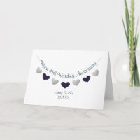 45. saphire Hochzeitstag bunting Design