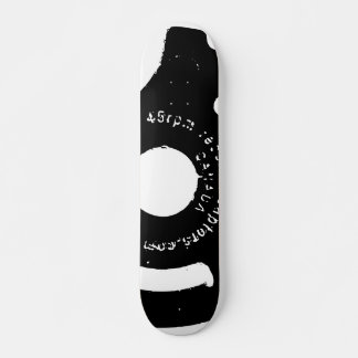 45 U/min-Rekordfläche Skateboard