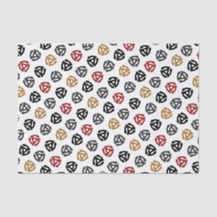 45 U/min Vinyl Record Adapter Tissue Paper - Retro Seidenpapier