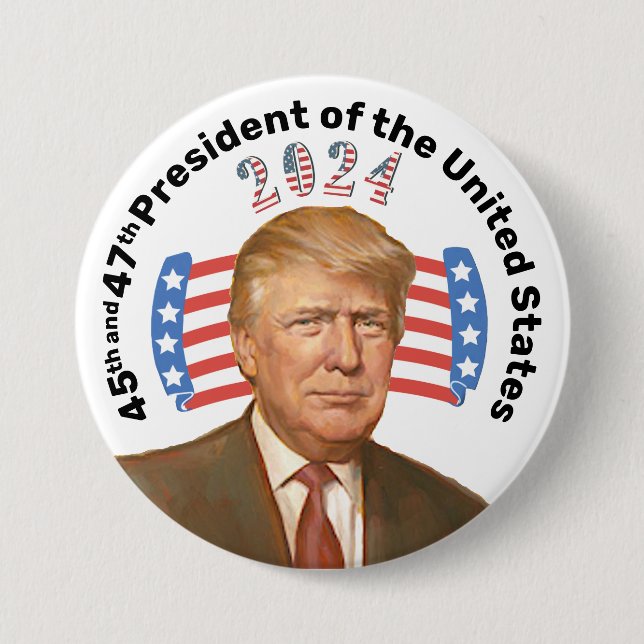 45. und 47. Präsident Button (Vorderseite)
