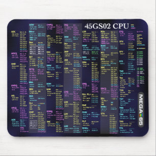 45GS02 CPU Kurzreferenz-Mousepad Mousepad
