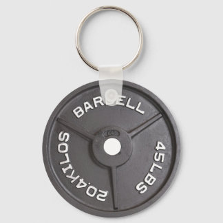 45lb Platte - Barbell Schlüsselanhänger