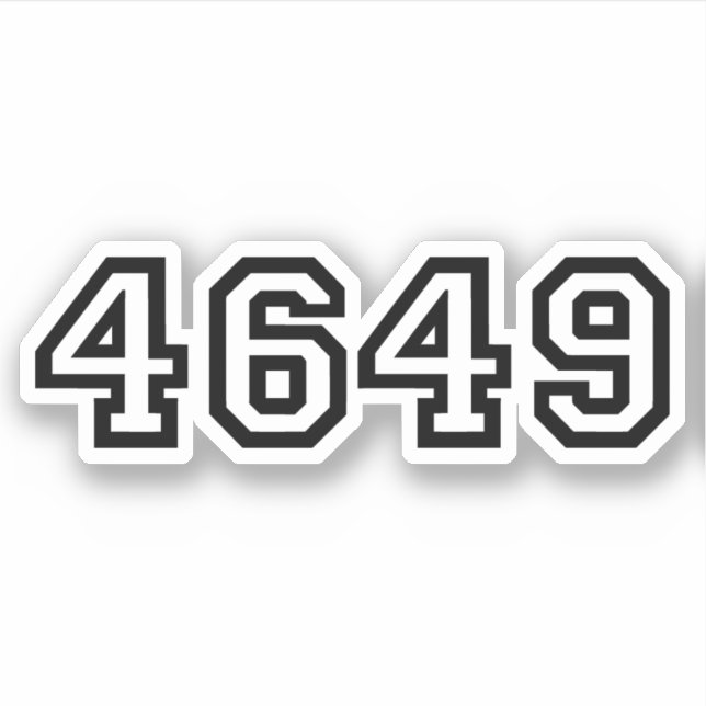 4649 Japanischer Slang Yoroshiku Aufkleber (Vorderseite)