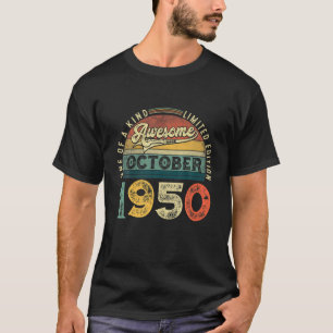 46. Geburtstagsgeschenk Retro Vintag Graphic Gebor T-Shirt