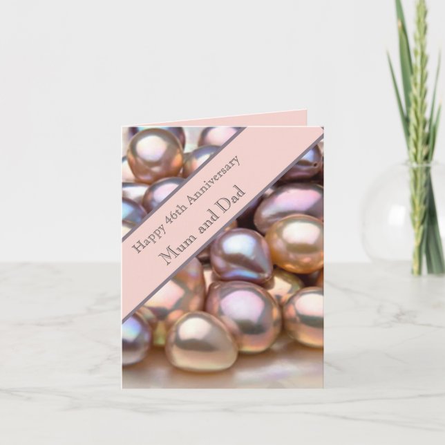 46. Geburtstagskarte Karte (Vorderseite)