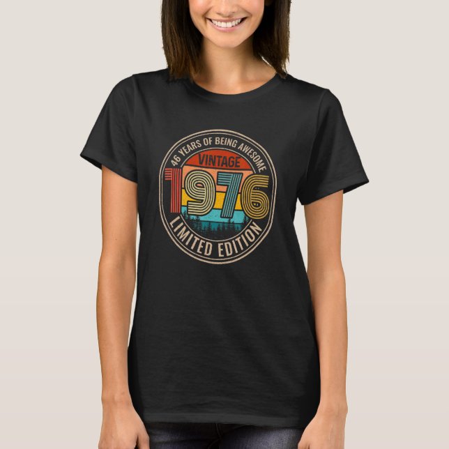 46 Jahre Phantastisch 1976 Originalteile 46. T-Shirt (Vorderseite)