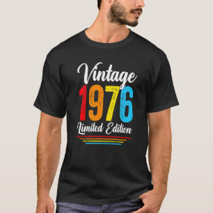 46 Jahre Vintag 1976 46. Geburtstag T-Shirt
