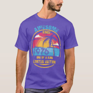 46 Jahre Vintag Phantastisch seit 1976 46. Geburts T-Shirt