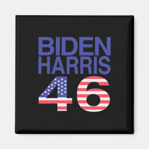 46 US-Flagge - Biden Harris 46. Präsident - Patrio Magnet
