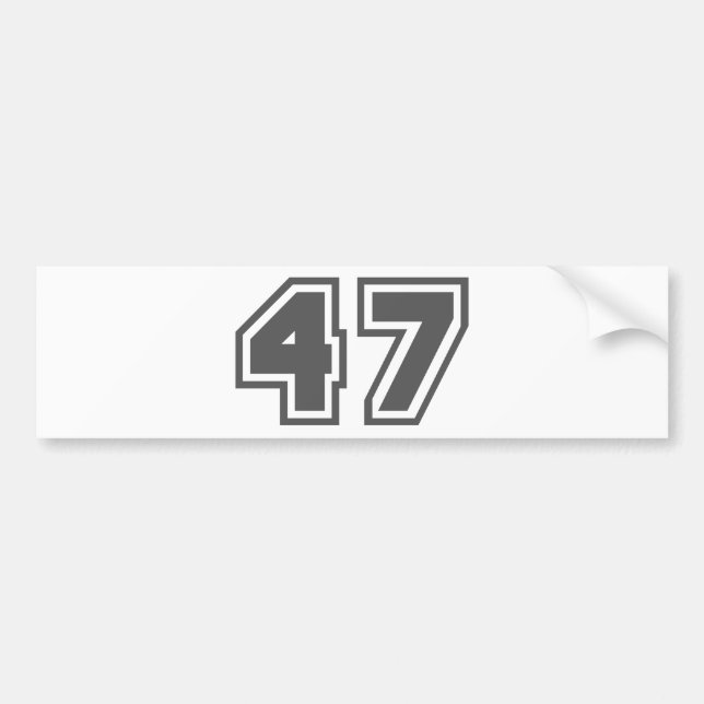 47 AUTOAUFKLEBER (Vorne)