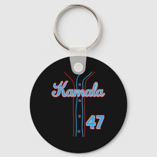 47 Baseball Jersey Shirt Team Kamala für den Präsi Schlüsselanhänger