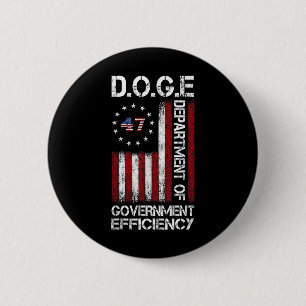 47 D.o.g.e Doge Department of Government Efficienc Button