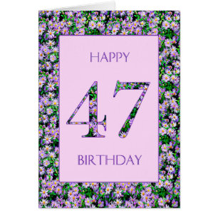 47. Geburtstag Lila Tageszeitung
