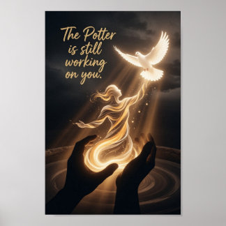 #47 Gehe im Glauben Inspirational /Potter Poster