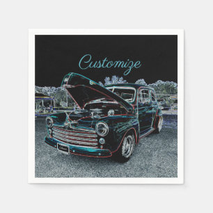 '47 klassisches Automobil-Papierservietten Serviette